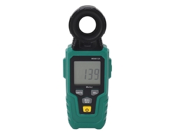 Medidor digital de luz, luxímetro, LCD, com desligamento automático, YURU