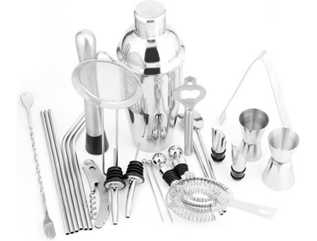 Conjunto de Cocktail KCASA BS2 (Aço Inoxidável)