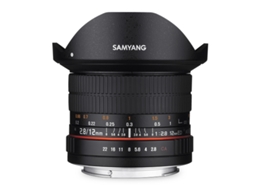 Objetiva SAMYANG 12mm F2.8 ED AS NCS Olho de Peixe  (Encaixe: Micro 4/3)