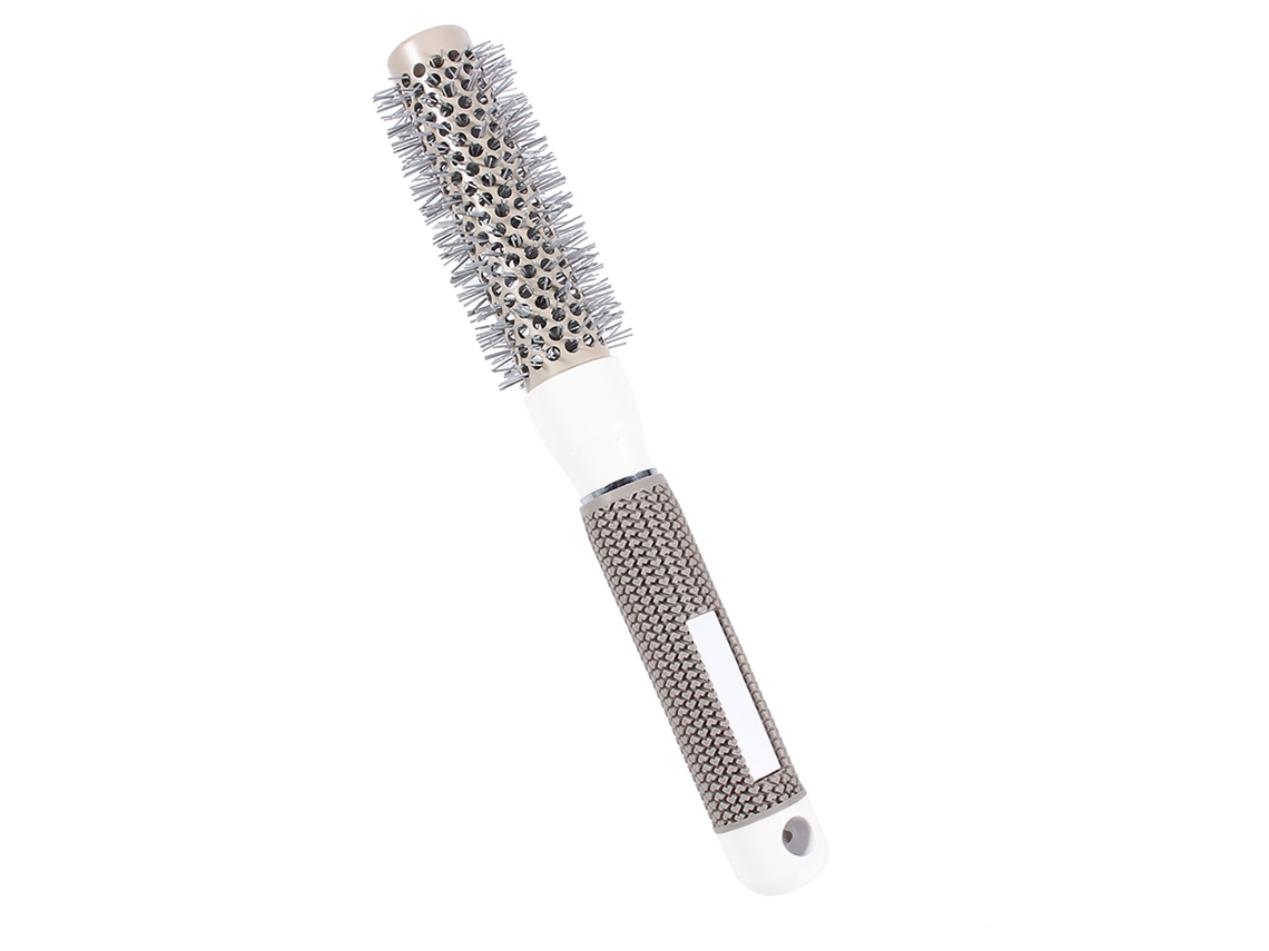 2026 pincel Redondo de Cerâmica para Penteado e Cacheado Barbearia Cabeleireiro (25mm)