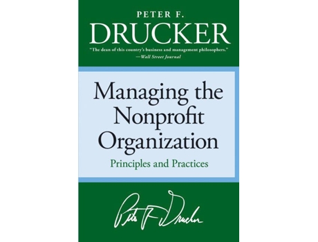 Livro Managing The Non-Profit Organization de Peter F. Drucker