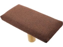 Banqueta De Oração Ergonômica De Madeira Com Almofada, Tamanho Pequeno Para Pessoas Com Menos De 150 Cm, Cadeira Portátil.