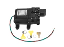 Bomba de Alta Pressão Difusão 12v 120w 8l/min com Conector de Cobre para Jardim e Agricultura S/MARCA