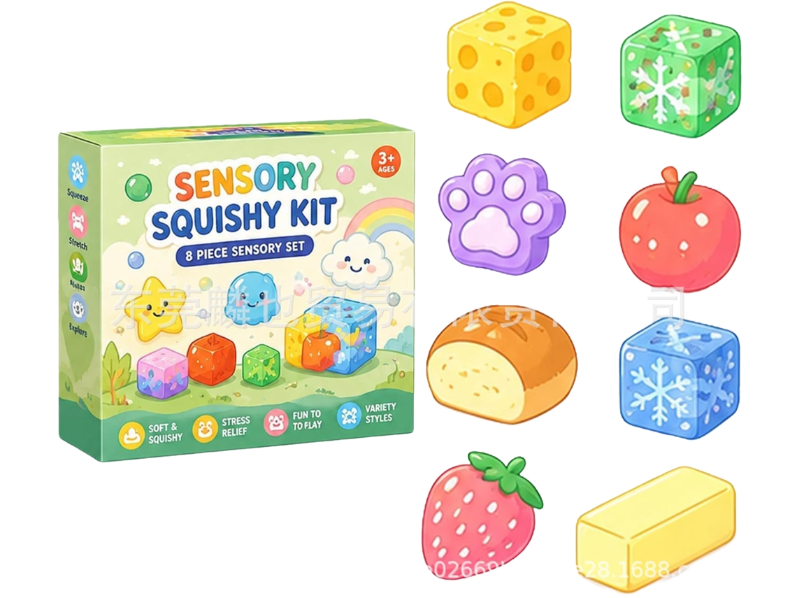 Laxiscreed Set De 8 Acessórios De Queijo Verde Para Moldar E Brincar Com Doces