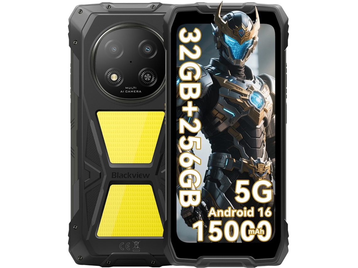 Smartphone Blackview Rock 2 Pro (6.67'' - 32 Gb - 256 Gb - Preto)