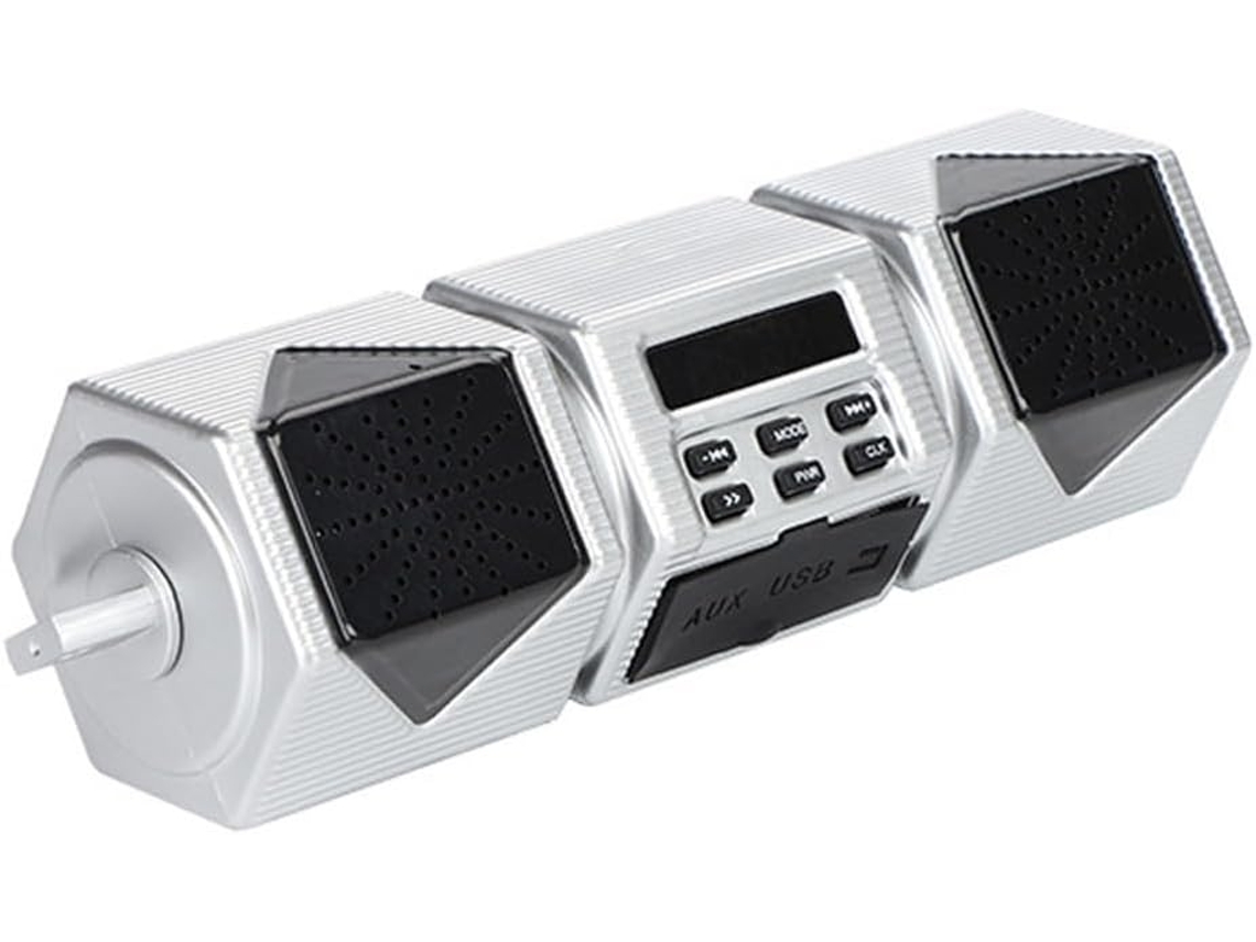 Guidon Audio Amplificateur Haut-parleur De Moto, Montage Sur Guidon, Lecteur, Audio, Prize En Charge La Carte
