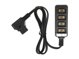 Aetheria adaptador D Tap Macho para 4 Portas Fêmea Splitter Cabo Alimentação para Baterias Anton Sony V Type