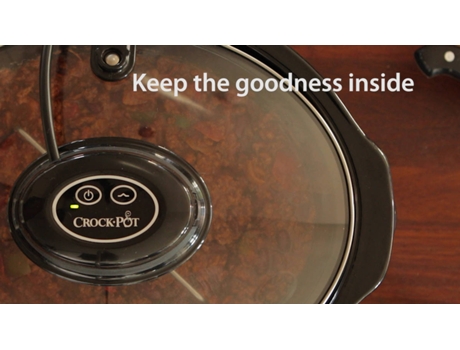 Máquina de Cozinha Slow Cooker CROCKPOT Csc012x-01 (5.7 L) — 5.7L | Pré-programação: 20h