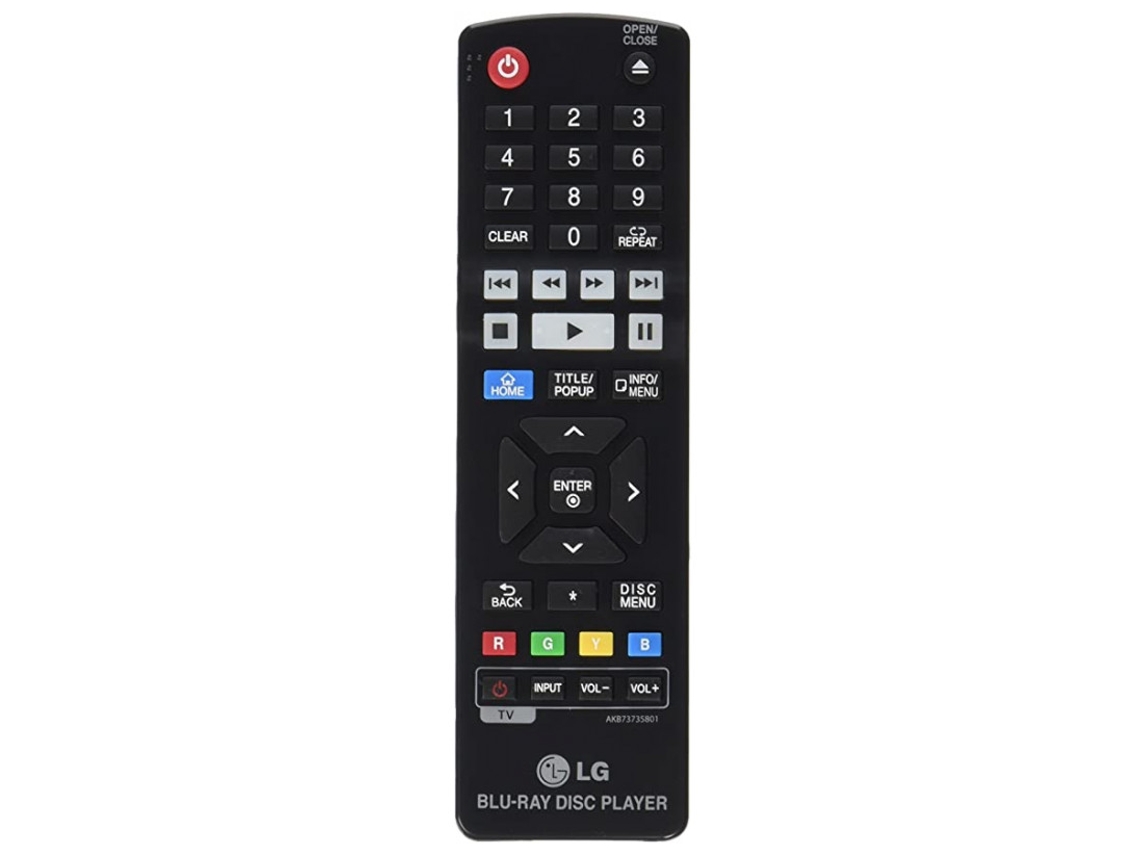 Comando À Distância Original Concebido para Leitores de Dvd e Sistemas Multimédia da Marca LG Akb73735801