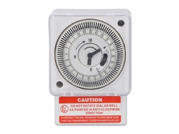 Interruptor Temporizador 2 LCD para 7 Dias 200/250v AQUAFORGE