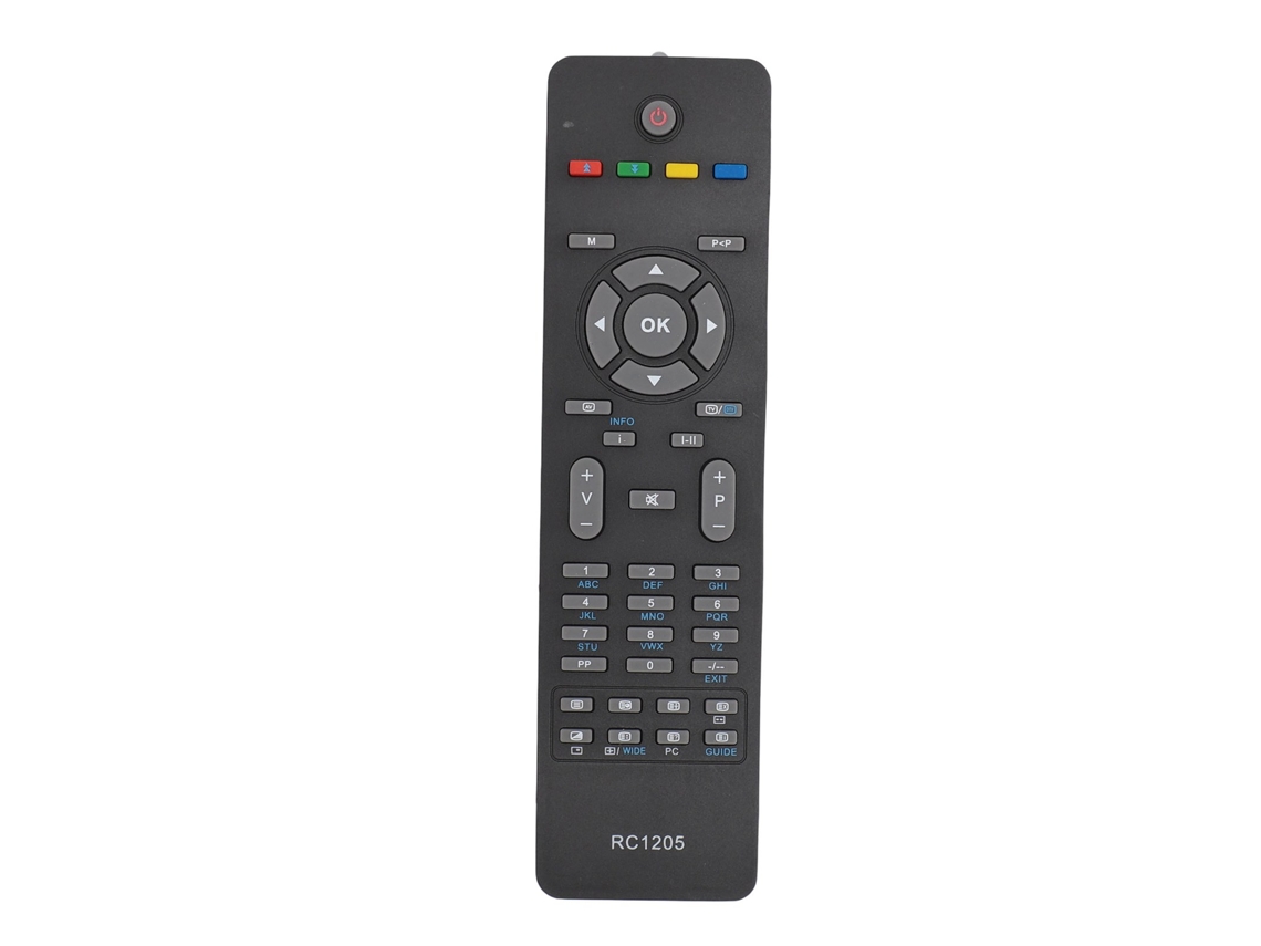 Aetheria controle Remoto Universal para Tv Hitachi Sanyo Bush Alba Luxor Techwood Xenius Murphy