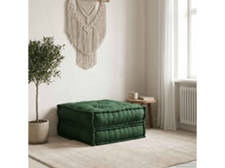 Vidaxl Unidade De Sofá Modular 70x70x36 Cm Tecido Verde