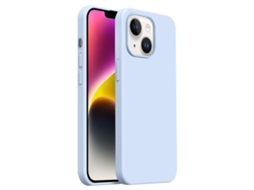 Capa De Silicone Líquido Ultra Fina Para Iphone 14 - Cobertura Total - Magsafe