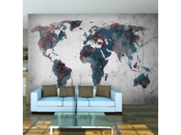 Papel de Parede ARTGEIST Mapa Mundo (200x154 cm)