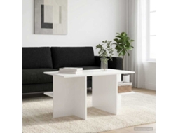 Vidaxl Mesa De Centro Branco 87 X 50 X 45 Cm Madeira Engenheirada