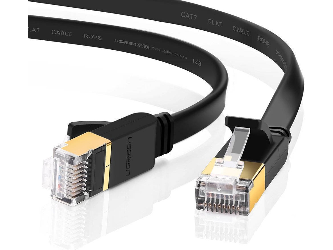 Cabo de Rede UGREEN (RJ45 - 1 m - Preto)