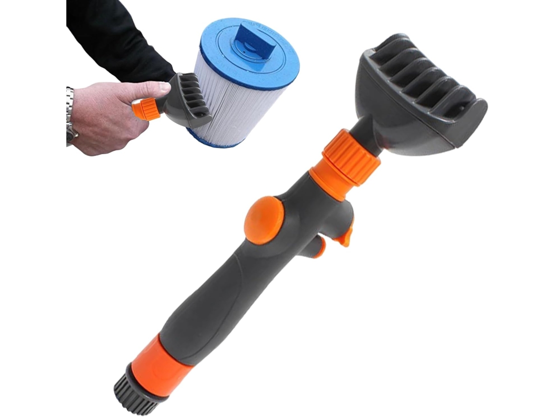 Escovas de Limpeza para Filtros de Piscina Escova Reutilizável e para Limpeza Rápida Pente de Limpeza para Filtros e CHABERLU