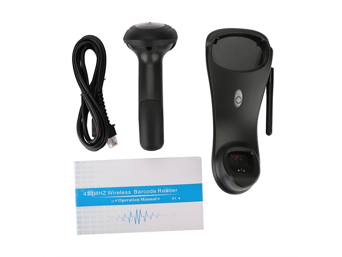 Scanner A Laser 1d (transmissão Sem Fio Com Armazenamento Base)