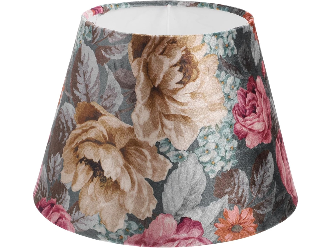 Luminária de Mesa de Cabeceira com Estampa Floral, Compacta e Leve, Ideal para Decoração de Casa. SFUSHOS