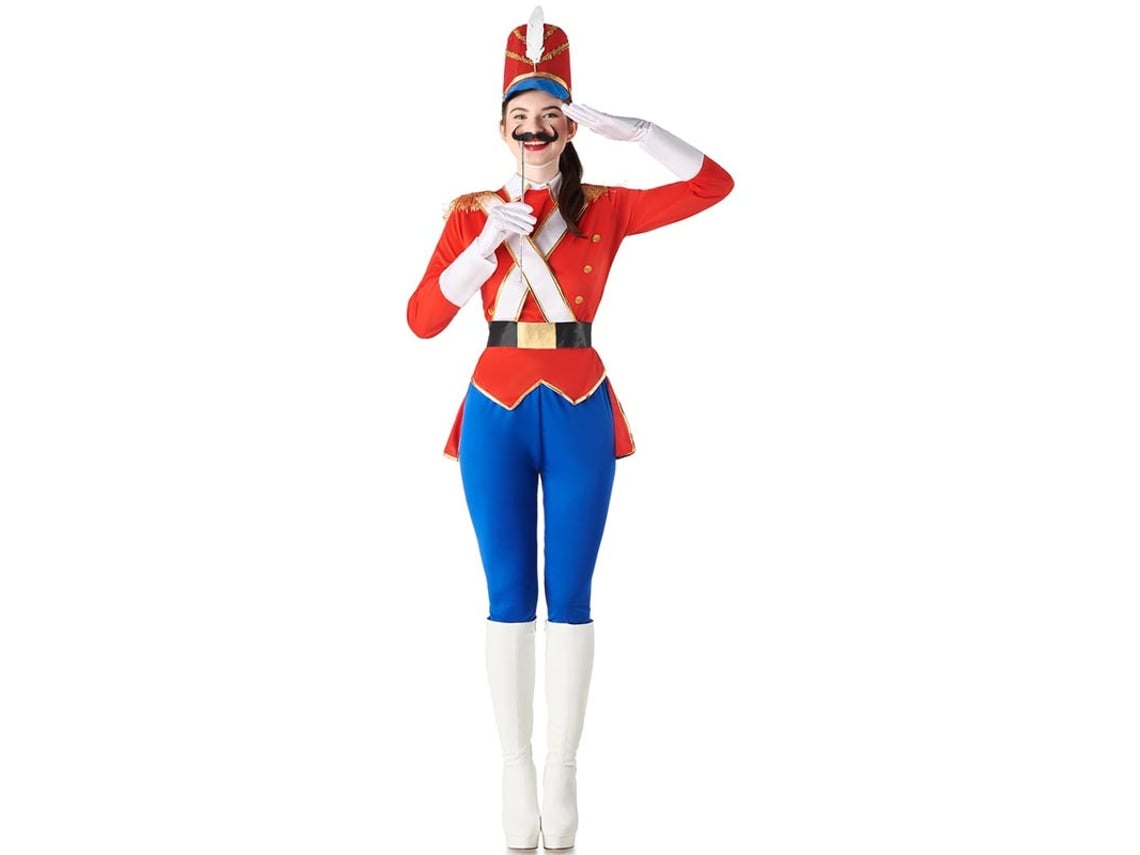 Fato de soldado de lata clássico para mulher