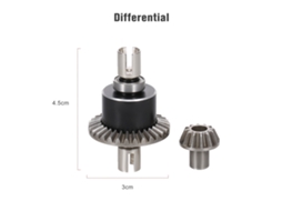 Engrenagem Diferencial Em Metal Laxiscreed Para Carro Rc De Alta Performance