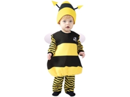 Fato de Bebé DISFRAZZES Abelhita Amarelo (Tam: 1 a 2 anos)