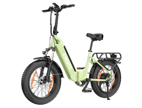 Bicicleta Elétrica Eskute Star Motor 250w Bateria 36v25ah Pneus De 20 Polegadas Com Travão Hidráulico Verde