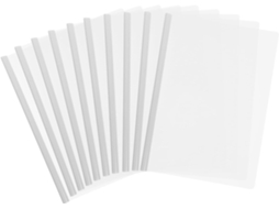 Conjunto De 10 Pastas Transparentes Deslizantes Para Arquivos E Organizadores De Documentos Comercia Gokoco