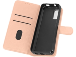 Capa Xiaomi Redmi Note 10s Folio-chester-rg-rn10r Livro Rosa