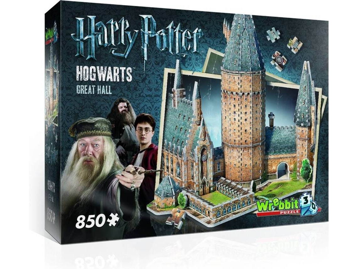 Puzzle 3D HARRY POTTER Great Hall (Idade Mínima: 12 - 850 Peças)