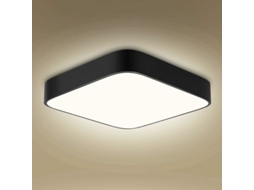 Plafonnier Led Quadrado 24w 6000k Para Diversos Espaços