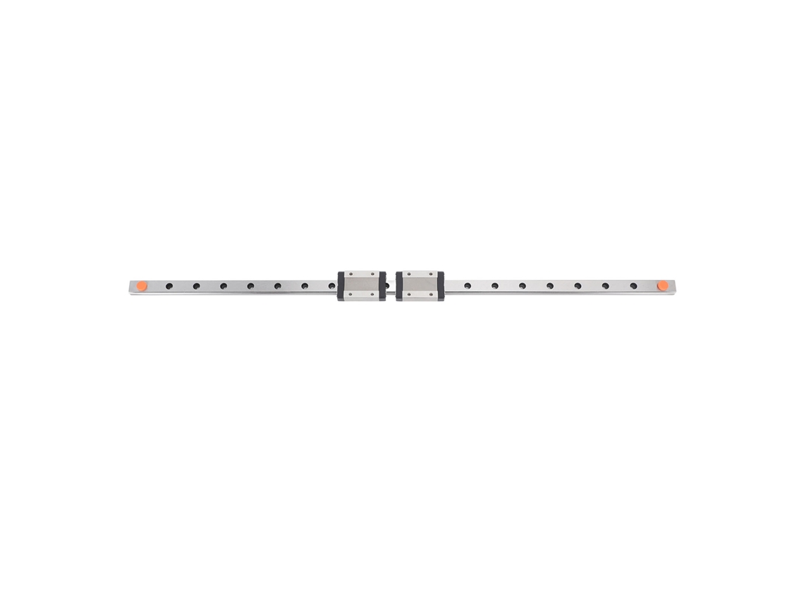 Trilho Linear De 500 Mm Mgn12h Em Aço Inoxidável Preto Para Impressora 3d