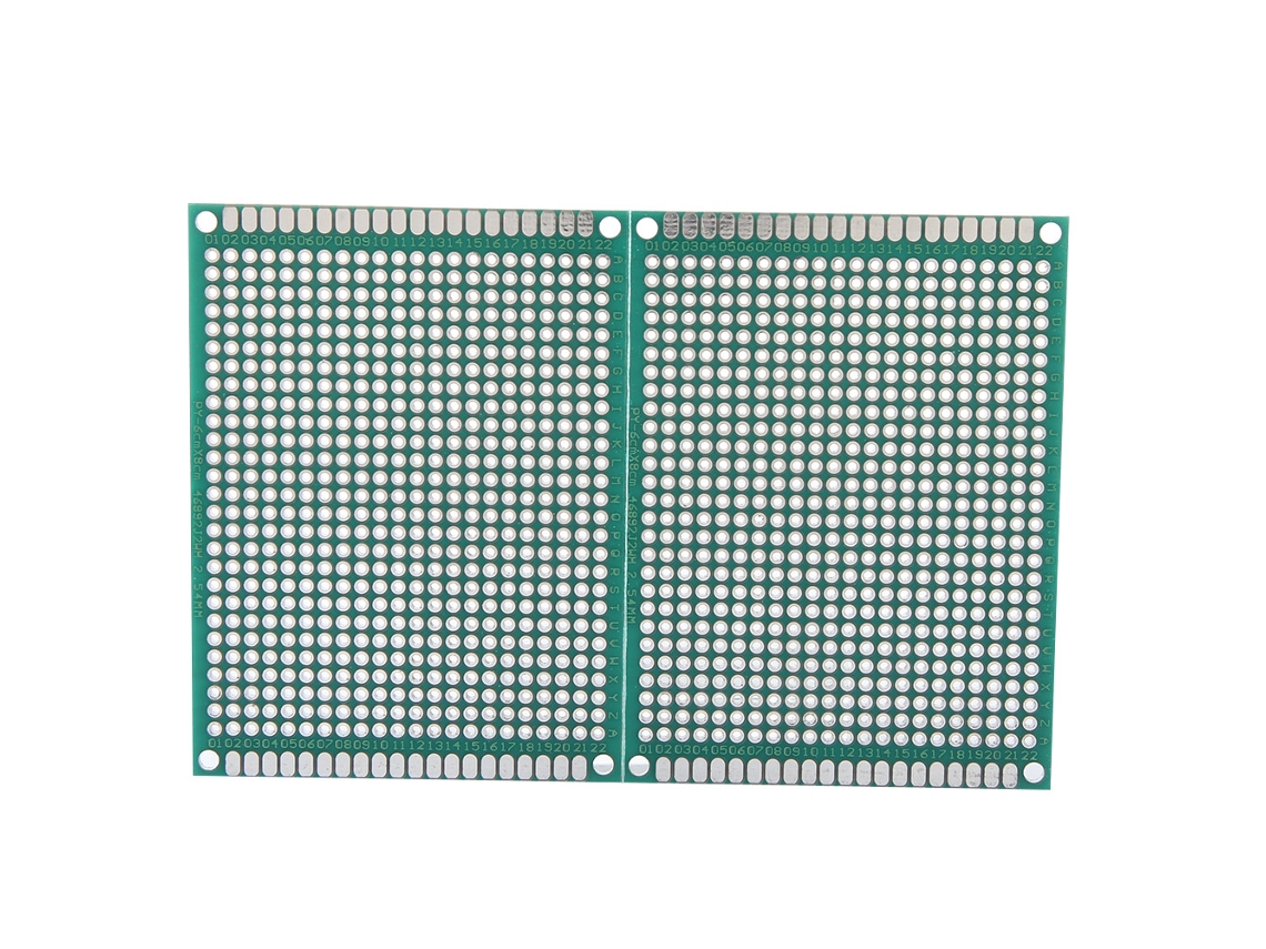 Laxiscreed Protoboard Dupla Face Para Desenvolvimento De Circuitos Universais E Reutilizáveis