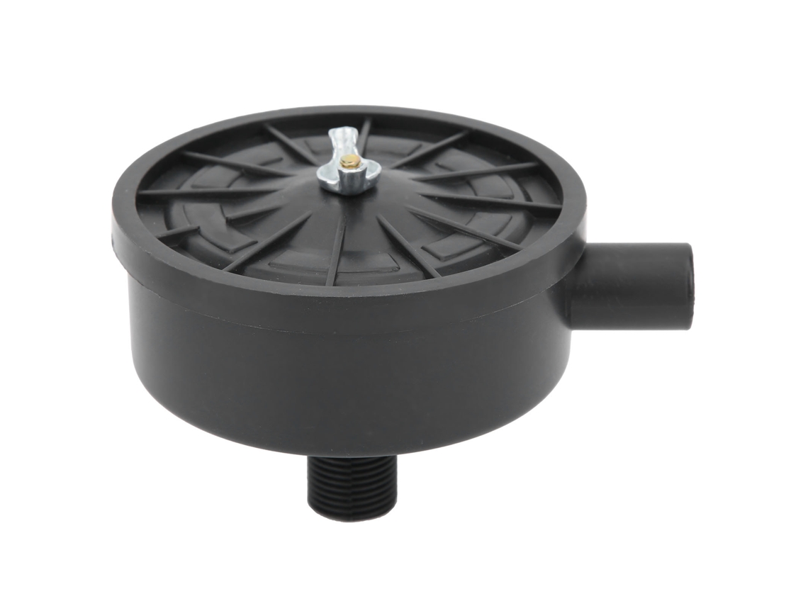 Silenciador Filtro Intake Compressor Ar Bomba G1/2in Abs Metal Mofador Redutor Ruído