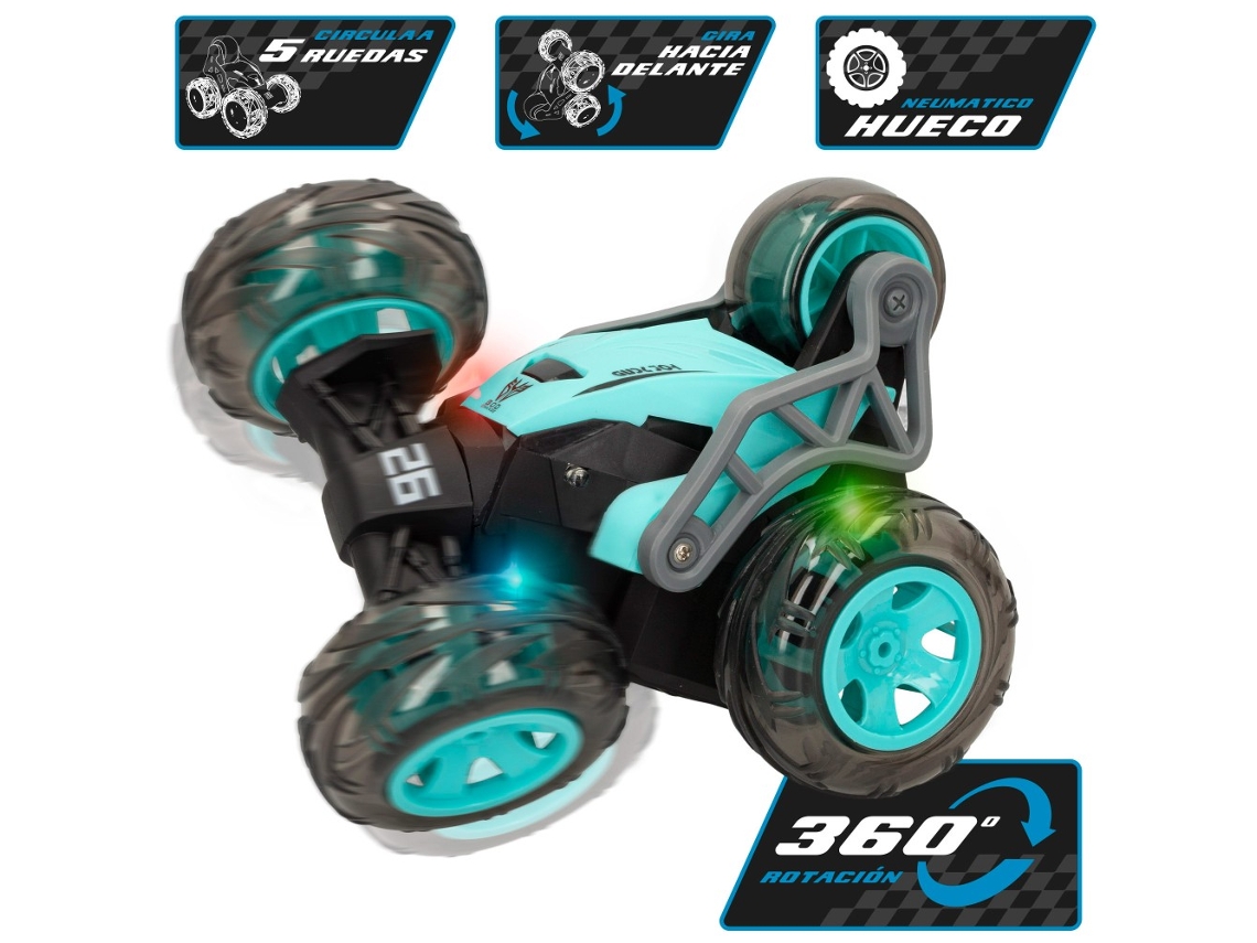 Carro SPEED & GO Telecomandado 360º C/Luz E Som (4 anos)