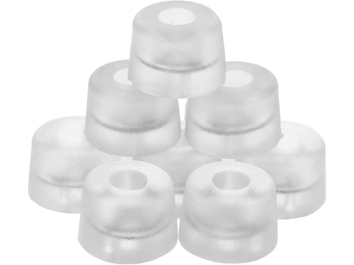 Pretyzoom Almofadas De Silicone Redondas Antiderrapantes 20x14 Mm, 10 Unidades, Protetores Para Pés De Móveis E Tábuas