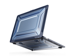 Capa Para Macbook Pro 16 2019 Com Suporte Azul Safira Brilvibera