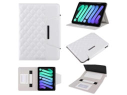 Capa De Couro Inteligente Com Fivela E Padrão De Diamante Para Ipad Mini 6 / Mini 2024