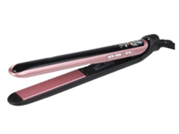 Alisador de Cabelo Alisador de Cabelo de Tecnologia Cerâmica Profissional com Queratina Protetora de Cabelocor de Rosa Bisbisous AUJEZON