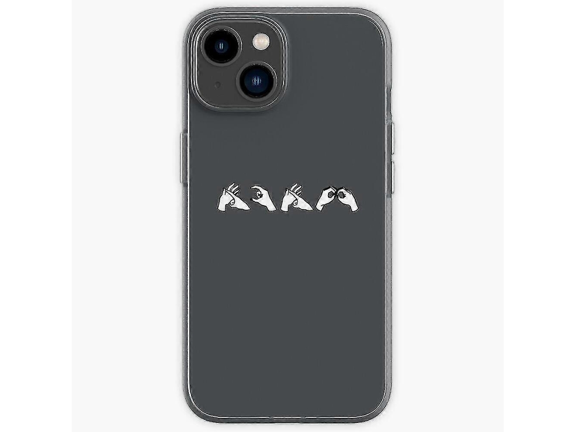 Capa De Celular Macia Acab Bsl / Auslan Para Iphone