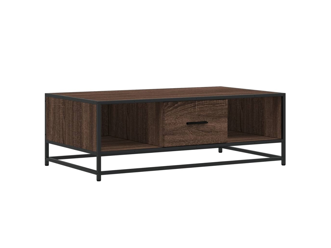 Coffee Table, Coffee Tables Vidaxl Marrom Madeira Processada (n/a)