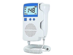 Monitor De Frequência Cardíaca Fetal Ultrassônico Doppler Recarregável Para Uso Doméstico, Carregamento Usb, Sem Radiação Jinyubo Store