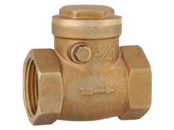 Válvula de retención de latón DN20 3/4" hembra, 232psi, para água, anti-retroceso | S/MARCA