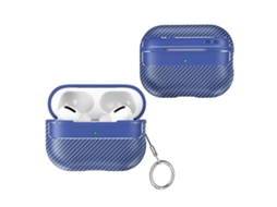 Película protetora anti-quebra com textura de fibra de carbono para AirPods Pro 2 GIECY