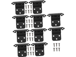 Conjunto De 10 Dobradiças Metal Com Fechamento Automático Para