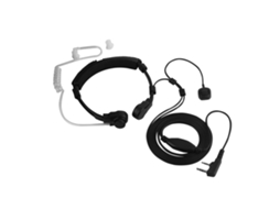 Aetheria fone de Ouvido Laríngeo com Ptt de Dedo para Baofeng Uv 5r Bf 888s, Design Ergonômico e Isolamento de Ruído