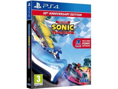 Jogo PS4 Team Sonic Racing (30th Anniversary Edition)