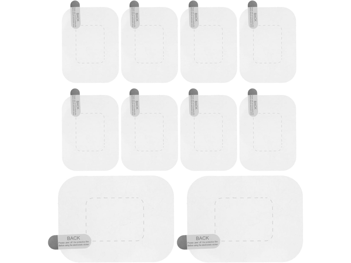 Conjunto de 10 suportes adesivos estáticos para câmeras de segurança veiculares para animais de estimação.
