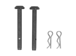 2 Pinos Clips Carro Rc Anti-roubo 4cm Aço Preto Para Carros Rc 1:18 Peças De Carro Rc