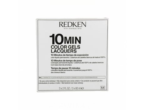 Redensificador capilar com fibras coloridas Redken 3 uds 60 ml #7